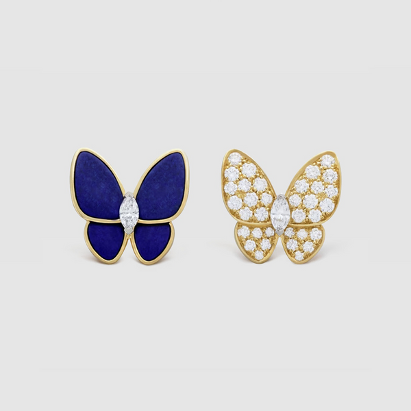 Two Butterfly earrings