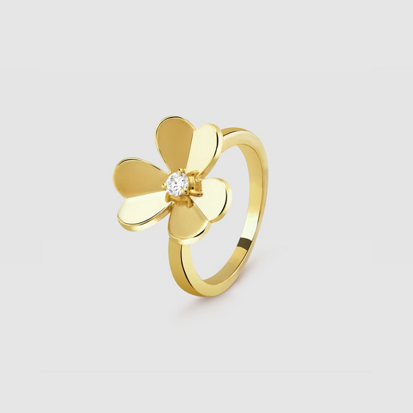 Frivole ring, 1 flower, small model