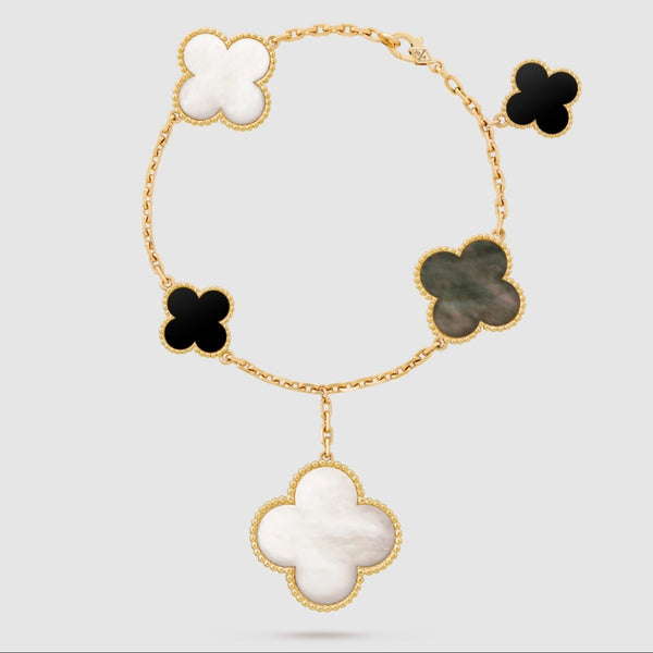 Van Cleef - Magic Alhambra bracelet, 5 motifs